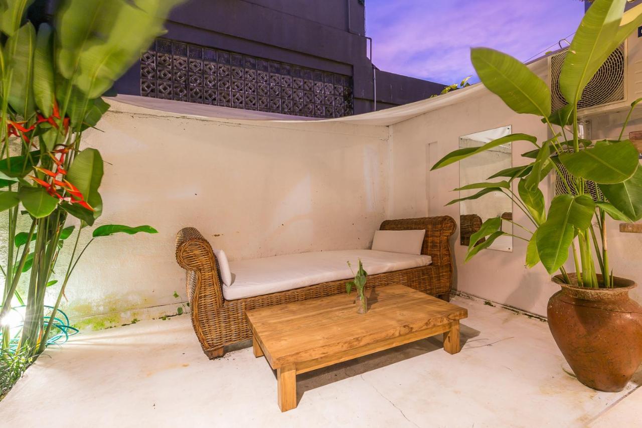 Villa Eco Bamboo Bungalow 3 à Canggu Extérieur photo